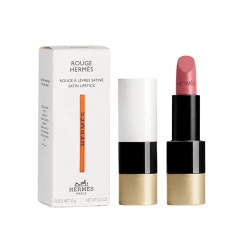 Rouge Hermès, Rouge à lèvres satiné, Rose Encens.